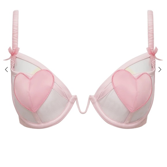 For Love and Lemons Heart Underwire Bra - Picture 7 of 16